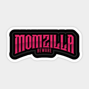 Momzilla, Funny Mom Design Sticker